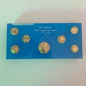 Conrail Idea Express Commemorative Paperweight